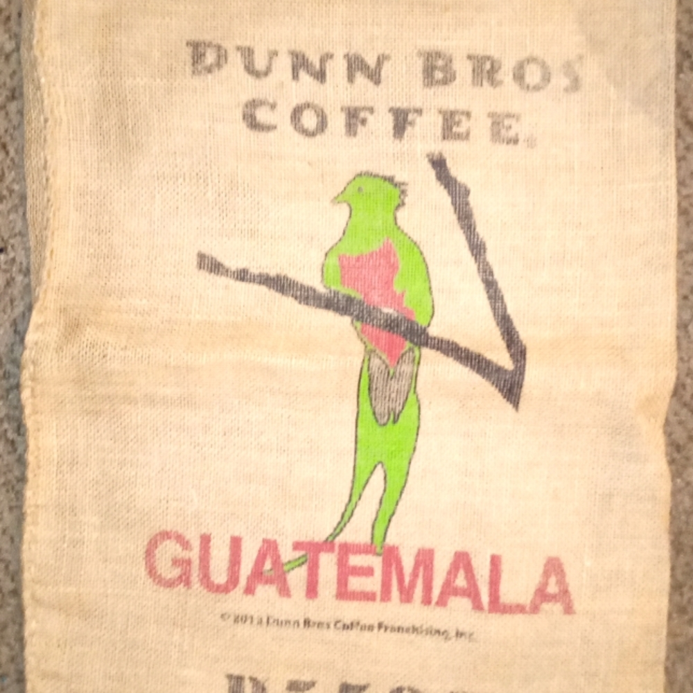 Dunn Bros Burlap Sack Guatemala